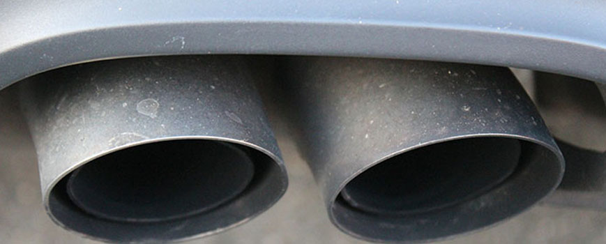 Rear exhaust