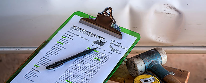 Car repair checklist